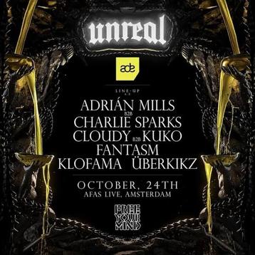 4 x unreal x free your mind te koop beschikbaar voor biedingen
