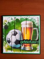 Kaart man gefeliciteerd bier voetbal 454 = 1,75, Ophalen of Verzenden, Zo goed als nieuw, Kerst