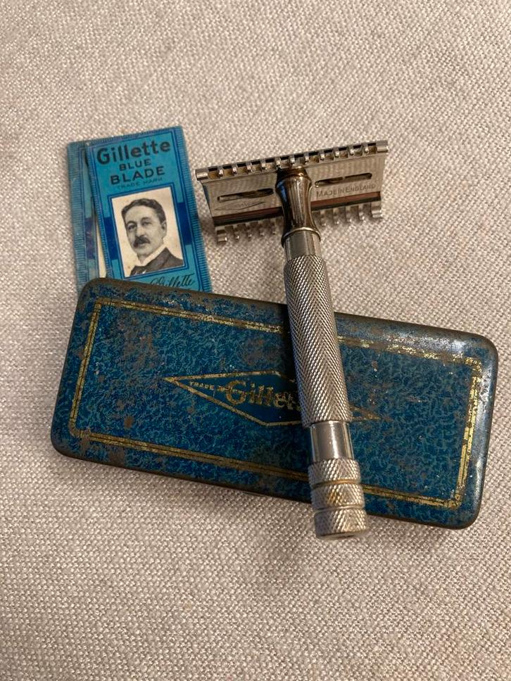 Vintage Gillette NEW French Service Set 1930s/40s, Antiek en Kunst, Antiek | Overige Antiek, Ophalen of Verzenden