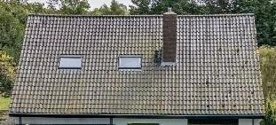 Gebruikte dakpan +/-195m2, Doe-het-zelf en Verbouw, Dakpannen en Dakbedekking, Gebruikt, Dakpannen, Steen of Klei, 15 m² of meer