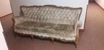 3 zits gecapitonneerde bank, Ophalen, Gebruikt, Minder dan 75 cm, 150 tot 200 cm