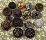 Diverse knopen anker wapen zilverkleur goudkleurig, Hobby en Vrije tijd, Naaien en Fournituren, Ophalen of Verzenden, Zo goed als nieuw