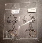 2 nieuwe ball closure rings piercings 1.6mm / 16mm rose goud, Sieraden, Tassen en Uiterlijk, Piercings, Nieuw, Tongpiercing, Verzenden