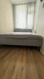 Mooi IKEA bed Slattum 1.60 x 2m grijs + Matras!, Huis en Inrichting, Slaapkamer | Slaapbanken, Ophalen of Verzenden, Zo goed als nieuw