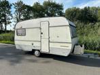 Festival retro caravan tandemasser festival keet oldtimer, Vast bed, Rondzit, Tabbert, Particulier