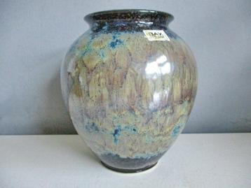 Bay west germany vase vaas met blauwe model 650-24 beschikbaar voor biedingen