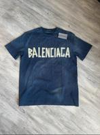 Balenciaga T-shirt Maat M, Ophalen of Verzenden, Zo goed als nieuw, Maat 48/50 (M), Blauw