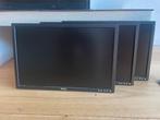 3x DELL 19 inch monitoren, Computers en Software, Monitoren, Ophalen, Gebruikt, Dell, VGA