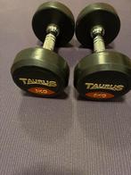 Taurus Dumbbells - 5kg - Set van 2, Sport en Fitness, Ophalen, Zo goed als nieuw, Armen, Dumbbell