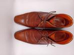 Dit zijn halfhoge, goed onderhouden bruine Magnanni's, 43., Kleding | Heren, Schoenen, Bruin, Verzenden, Boots, Zo goed als nieuw