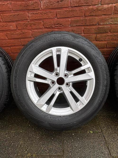 Mooie schadevrije Audi (VAG) velgen met goede banden., Auto-onderdelen, Banden en Velgen, Banden en Velgen, Zomerbanden, 17 inch