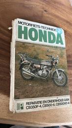 Honda Cb500-4 handleiding, Motoren, Handleidingen en Instructieboekjes, Honda