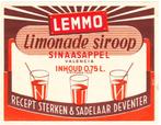 Oud limonade etiket Deventer,  porto koper!, Verzamelen, Ophalen of Verzenden, Zo goed als nieuw, Overige typen