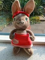 Konijn Lily van Peter Rabbit roze pakje geborduurde ogen, Ophalen of Verzenden, Gebruikt, Konijn