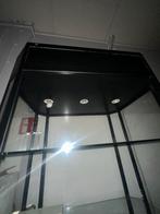 Glazen Vitrinekast met Verlichting, Huis en Inrichting, Kasten | Vitrinekasten, Ophalen, Met plank(en), Gebruikt, 200 cm of meer
