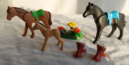Playmobil 3114 Paarden en Veulen, Kinderen en Baby's, Speelgoed | Playmobil, Gebruikt, Complete set, Ophalen of Verzenden