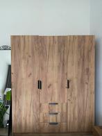 Jysk Jenslev kledingkast - Eikenhout, Huis en Inrichting, Ophalen, 100 tot 150 cm, Eikenhout, Zo goed als nieuw