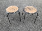 2 retro krukjes 40 cm doorsnede, Ophalen, Beatrixstraat 65E Beneden Leeuwen, Harriekoopmans@hotmail.com, Hout