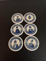 6 onderzetters koninklijke marechaussee, Ophalen, Zo goed als nieuw, Glas of Kopje