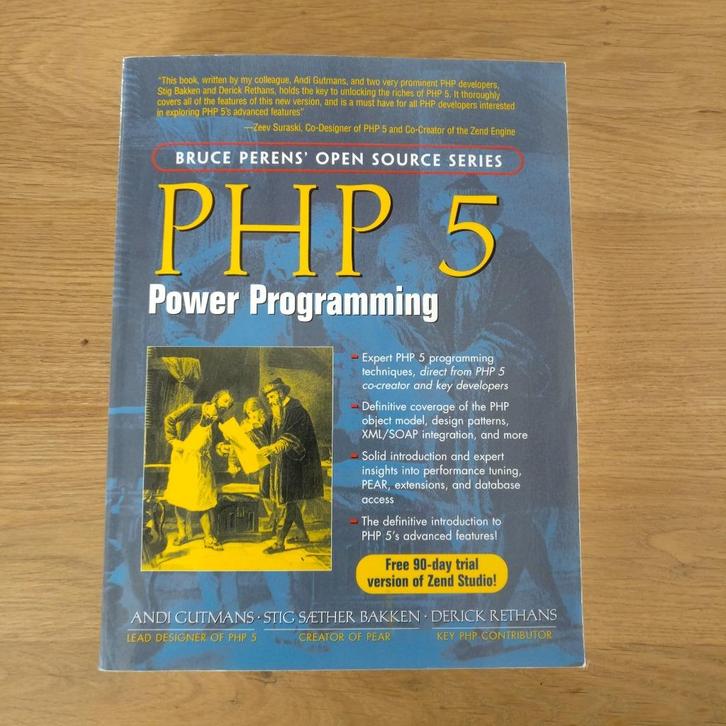 PHP 5 power programming – Boek, Boeken, Informatica en Computer, Zo goed als nieuw