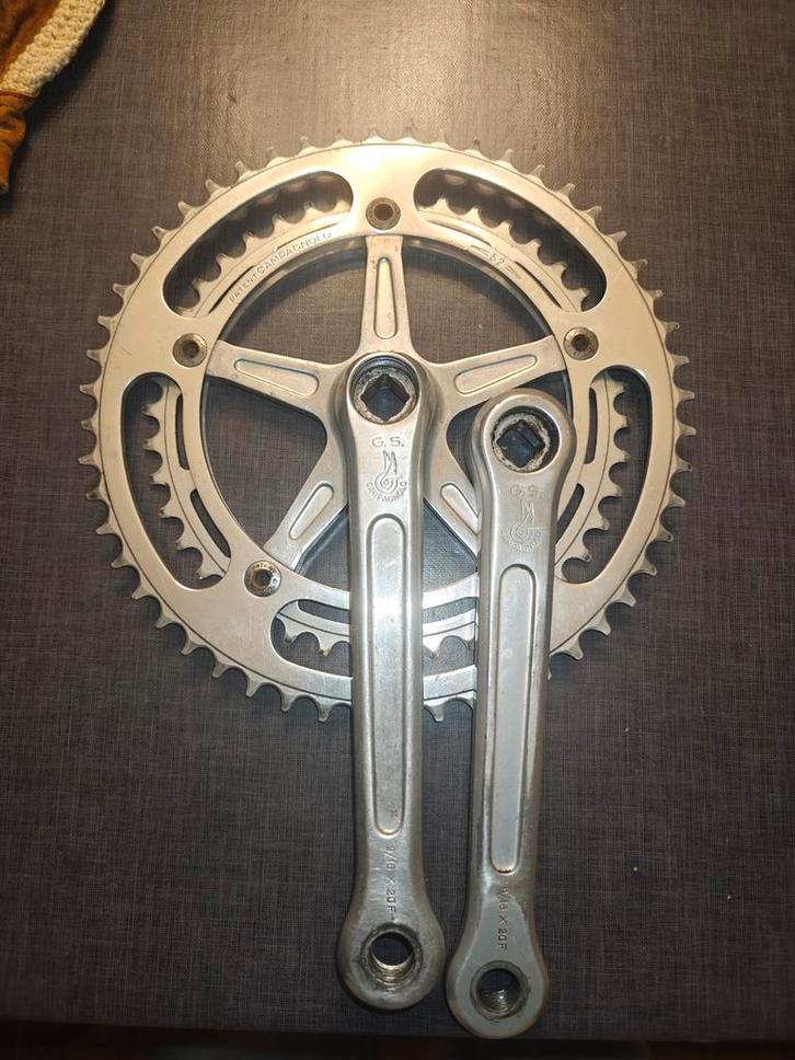 Campagnolo Gran sport crankstel 170 mm, Doe-het-zelf en Verbouw, Gereedschap | Schuurmachines, 1200 watt of meer, Ophalen of Verzenden