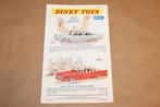 Zeldzame Dinky Toys folder - o.a. Soto Fireflite - 1960, Ophalen of Verzenden