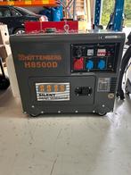 Showmodel Huttenberg 8KW dieselaggregaat.NIEUW, Doe-het-zelf en Verbouw, Aggregaten, Ophalen, Huttenberg, Geluidgedempt, Nieuw