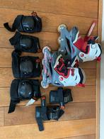 Skeelers maat 32/33/34 en knie/elleboog/handpols bescherming, Sport en Fitness, Skeelers, Kinderen, Bescherming, Ophalen, Overige merken