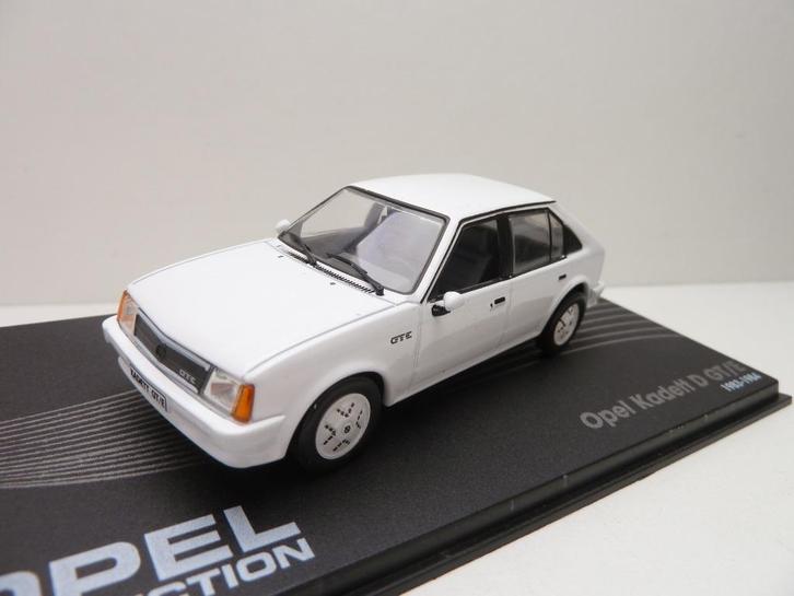 Opel Kadett D GT/E  ' opel collection '', Hobby en Vrije tijd, Modelauto's | 1:43, Zo goed als nieuw, Auto, Overige merken, Ophalen of Verzenden