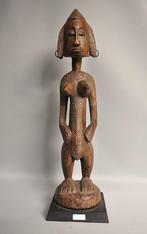 Groot vrouwelijk voorouderbeeld, BAMBARA, Mali, 1960-70, Ophalen of Verzenden