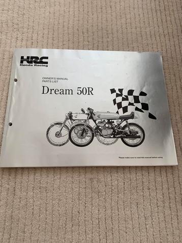 HRC Honda Dream 50 R boek/collecte item beschikbaar voor biedingen