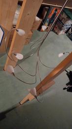 Jan de Bouvrie hanglamp met 7 kelkjes, Ophalen, Gebruikt, Glas, Modern