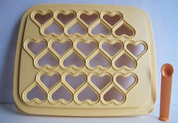 T038 Deeghapjesmaker, Ravioli maker, Tupperware, Huis en Inrichting, Keuken | Tupperware, Nieuw, Overige typen, Geel, Ophalen of Verzenden