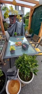 Tuintafel., Tuin en Terras, Tuinsets en Loungesets, Ophalen of Verzenden, Zo goed als nieuw, Aluminium