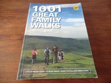 boek - 1001 great family walks in the UK - AA / Schotland beschikbaar voor biedingen