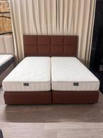 Nieuwste stof Boxspring met matras 180x200 z16, Tweepersoons, Ophalen of Verzenden, Zo goed als nieuw, 180 cm