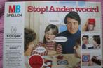 STOP ! ANDER WOORD  VAN MB SPELLEN  Voor 3 of 4sp. 3.95euro., Hobby en Vrije tijd, Gezelschapsspellen | Bordspellen, Drie of vier spelers