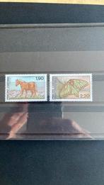 Andorra FR 162/63 vlinder paard/1611, Ophalen of Verzenden, Sport