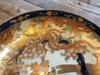 Japans bord 40cm feniksen Imari porselein Meiji Yamatoku, Ophalen of Verzenden