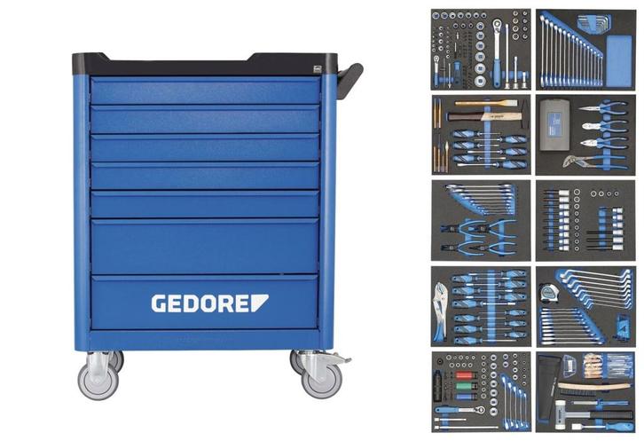 Gedore WSL-L-TS-308 (2980347) Gereedschapwagen Workster, Doe-het-zelf en Verbouw, Gereedschap | Handgereedschap