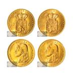 Nederland - Gouden 10 gulden 1897 parels los & vast, Postzegels en Munten, Munten | Nederland, Setje, Koningin Wilhelmina, 10 gulden