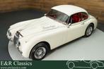 Jaguar XK150 Coupe | Gerestaureerd | 1960, Auto's, Oldtimers, Lederen bekleding, Achterwielaandrijving, Wit, Leder