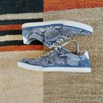 Floris van Bommel leer blauw reptiel maat 46, Blauw, Floris van Bommel, Ophalen of Verzenden, Sneakers of Gympen
