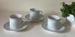 3 IKEA Anika kop en schotels, Huis en Inrichting, Keuken | Servies, Ophalen of Verzenden, Zo goed als nieuw, Overige stijlen, Kop(pen) en/of Schotel(s)