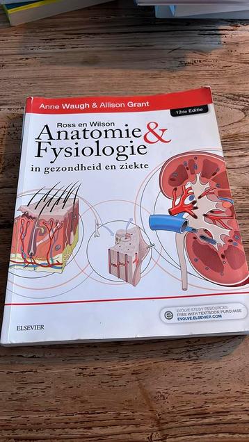 Anatomie en fysiologie in gezondheid en ziekte beschikbaar voor biedingen