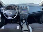 Dacia Sandero 0.9 TCe Easy-R Stepway Lauréate-Airco-Cruise-, Auto's, Dacia, 898 cc, Stof, Zwart, Origineel Nederlands