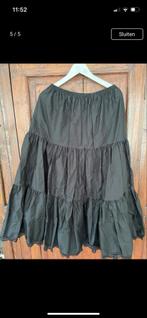 Zwarte Petticoat met Kant, Kleding | Dames, Rokken, Maat 38/40 (M), Verzenden, Zwart, Zo goed als nieuw
