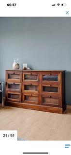 Leuk dressoir met 9 lades, Huis en Inrichting, Gebruikt, 100 tot 150 cm, Teakhout, Ophalen of Verzenden
