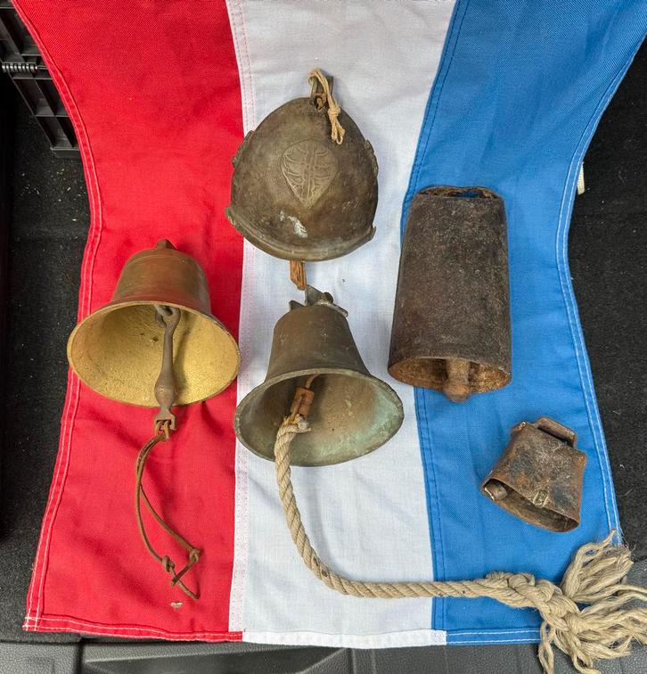 Antieke Bellen Verzameling, Antiek en Kunst, Antiek | Koper en Brons, Brons, Ophalen