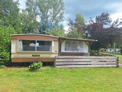 Stacaravan te koop camping Laarbrug in Ommen, Caravans en Kamperen, Stacaravans, tot en met 5, Ophalen